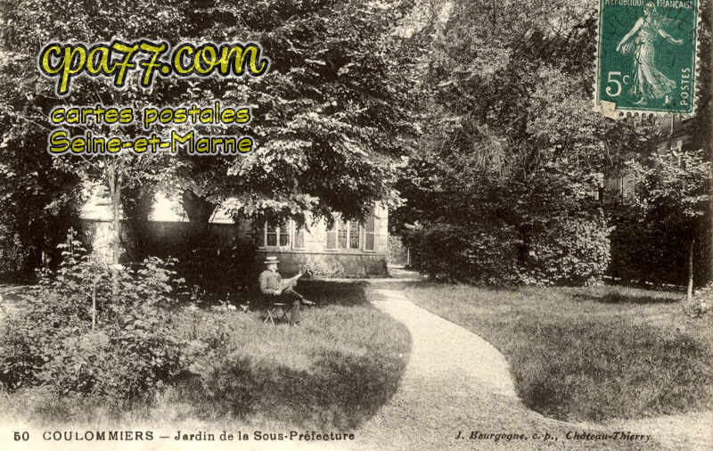Coulommiers (Seine-et-Marne) - Jardin de la Sous-Préfecture