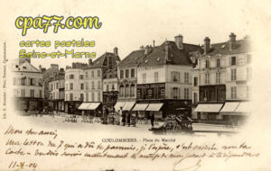 Coulommiers (Seine-et-Marne) - Place du Marché
