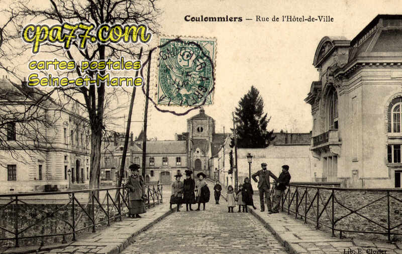 Coulommiers (Seine-et-Marne) - Rue de l&rsquo;Hôtel-de-Ville