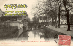 Coulommiers (Seine-et-Marne) - Pont de la Ville