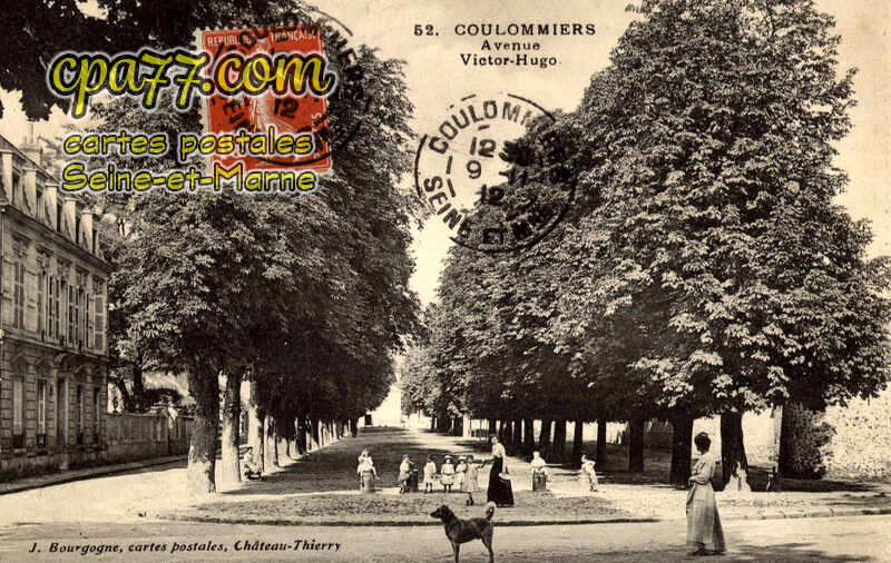 Coulommiers (Seine-et-Marne) - Avenue Victor-Hugo