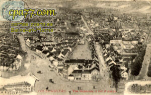 Coulommiers (Seine-et-Marne) - Vue générale à vol d&rsquo;oiseau