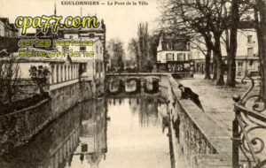 Coulommiers (Seine-et-Marne) - Le Pont de la Ville