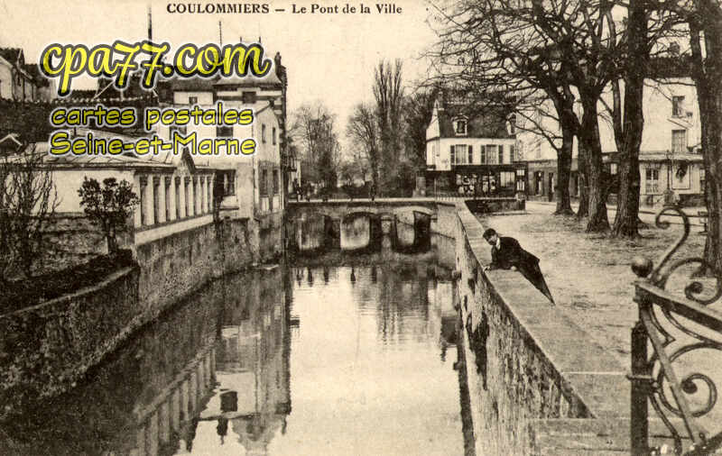 Coulommiers (Seine-et-Marne) - Le Pont de la Ville