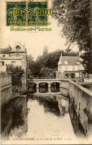 Coulommiers (Seine-et-Marne) - Le Pont de la Ville