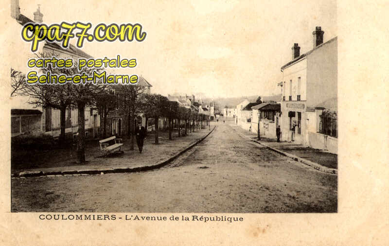 Coulommiers (Seine-et-Marne) - L&rsquo;Avenue de la République