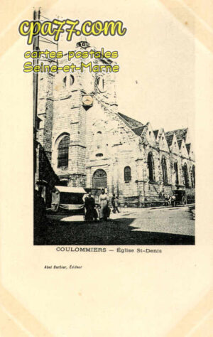 Coulommiers (Seine-et-Marne) - Eglise st-Denis