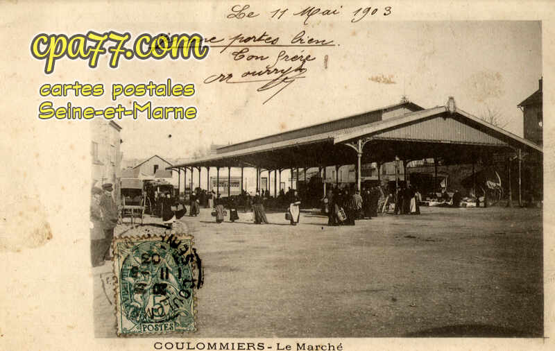 Coulommiers (Seine-et-Marne) - Le Marché