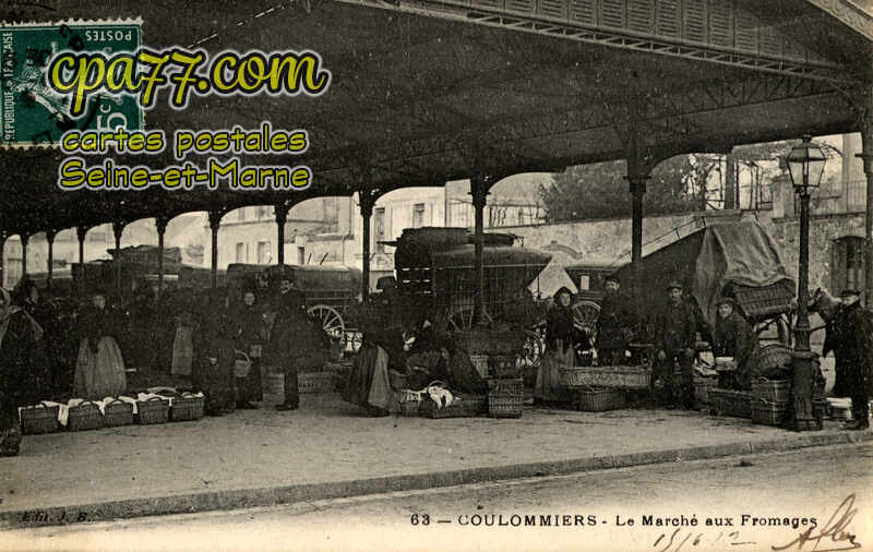 Coulommiers (Seine-et-Marne) - Le Marché aux Fromages