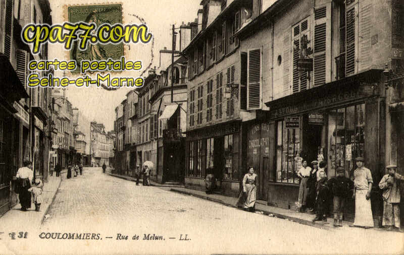 Coulommiers (Seine-et-Marne) - Rue de Melun