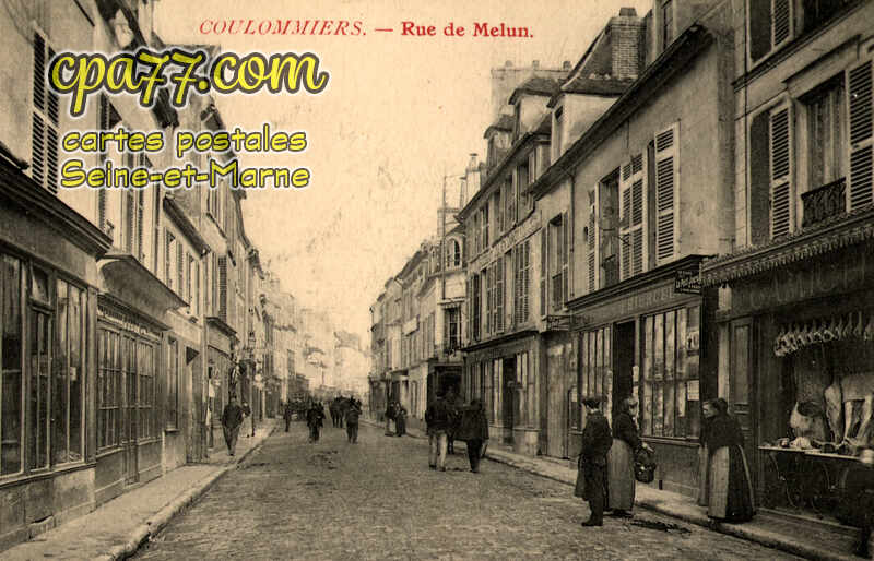 Coulommiers (Seine-et-Marne) - Rue de Melun