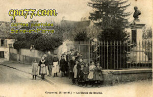 Coupvray (Seine-et-Marne) - La Statue de Braille