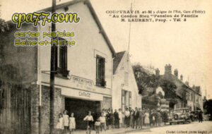 Coupvray (Seine-et-Marne) - « Au Cordon Bleu » Pension de Famille – M. Laurent, Prop. – Tél. 5
