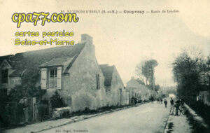 Coupvray (Seine-et-Marne) - Environs d&rsquo;Esbly – Route de Lesches