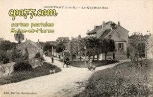 Coupvray (Seine-et-Marne) - Le Quartier Bas