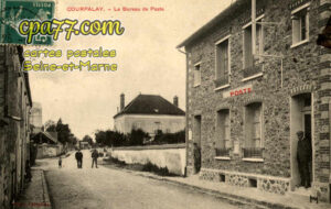 Courpalay (Seine-et-Marne) - Le Bureau de Poste