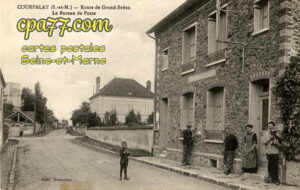 Courpalay (Seine-et-Marne) - Route de Grand-Bréau – Le Bureau de Poste