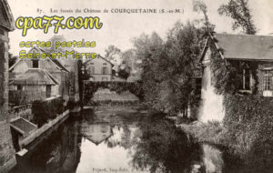 Courquetaine (Seine-et-Marne) - Les Fossés du Château de Courquetaine