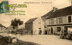 Courquetaine (Seine-et-Marne) - Un coin de la place