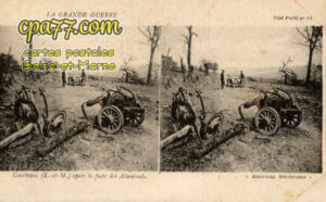 Courtacon (Seine-et-Marne) - La grande Guerre, après la fuite des allemands