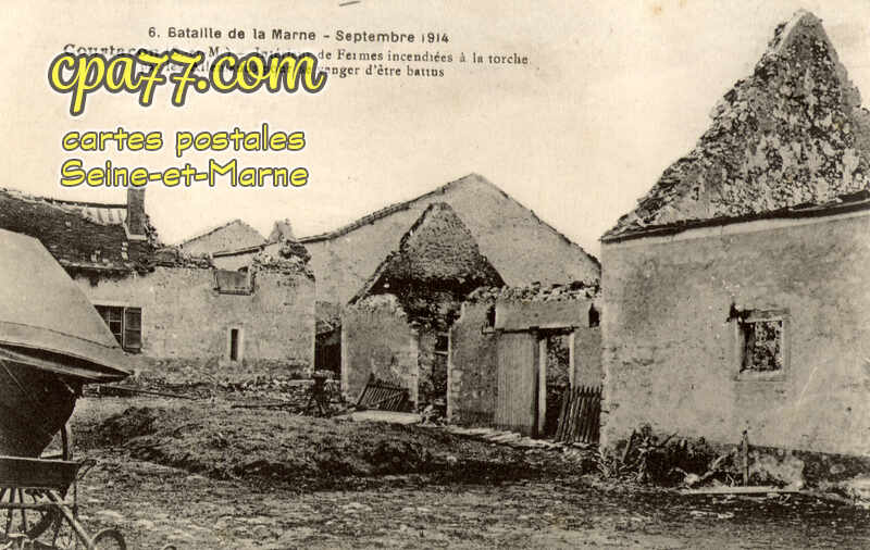 Courtacon (Seine-et-Marne) - Bataille de la Marne – Septembre 1914