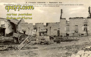 Courtacon (Seine-et-Marne) - L&rsquo;Invasion allemande – Septembre