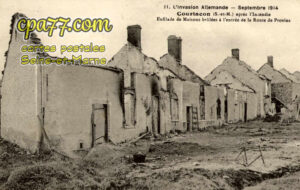 Courtacon (Seine-et-Marne) - L&rsquo;Invasion allemande – Septembre 1914