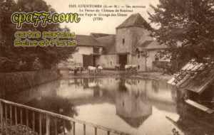 Courtomer (Seine-et-Marne) - La Ferme du Château de Bonfruit – Ancienne Puys et Grange des Dîmes (1736)