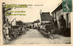 Courtomer (Seine-et-Marne) - Grande Rue