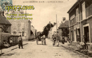 Courtry (Seine-et-Marne) - La Route de Melun