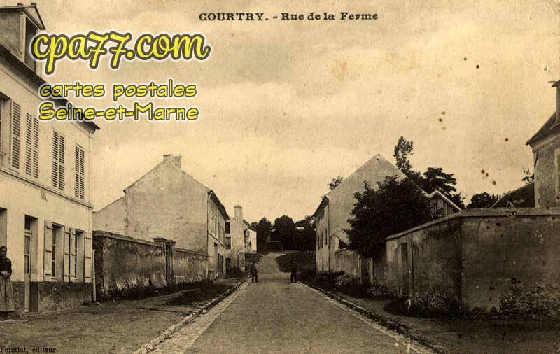 Courtry (Seine-et-Marne) - Rue de la Ferme