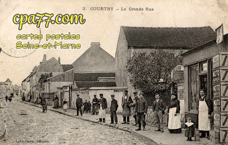 Courtry (Seine-et-Marne) - La Grande Rue