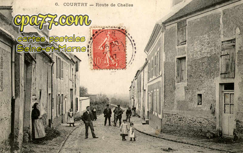 Courtry (Seine-et-Marne) - Route de Chelles