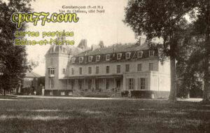 Coutencon (Seine-et-Marne) - Vue du Château, côté Nord