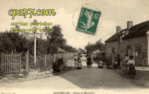Coutencon (Seine-et-Marne) - Route de Montigny