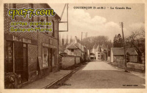Coutencon (Seine-et-Marne) - La Grande Rue