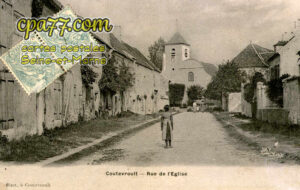 Coutevroult (Seine-et-Marne) - Rue de l&rsquo;Eglise