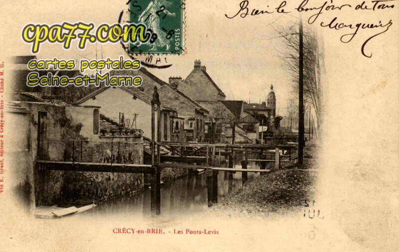 Crécy La Chapelle (Seine-et-Marne) - Les Ponts-Levis