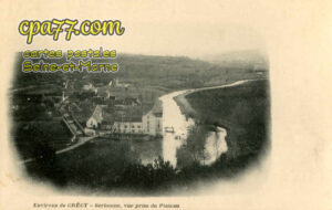 Crécy La Chapelle (Seine-et-Marne) - Serbonne, vue prise du Plateau