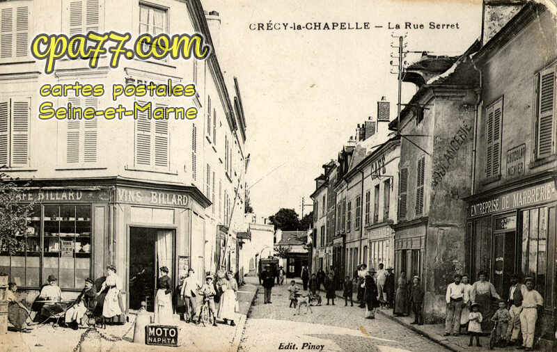 Crécy La Chapelle (Seine-et-Marne) - La Rue Serret