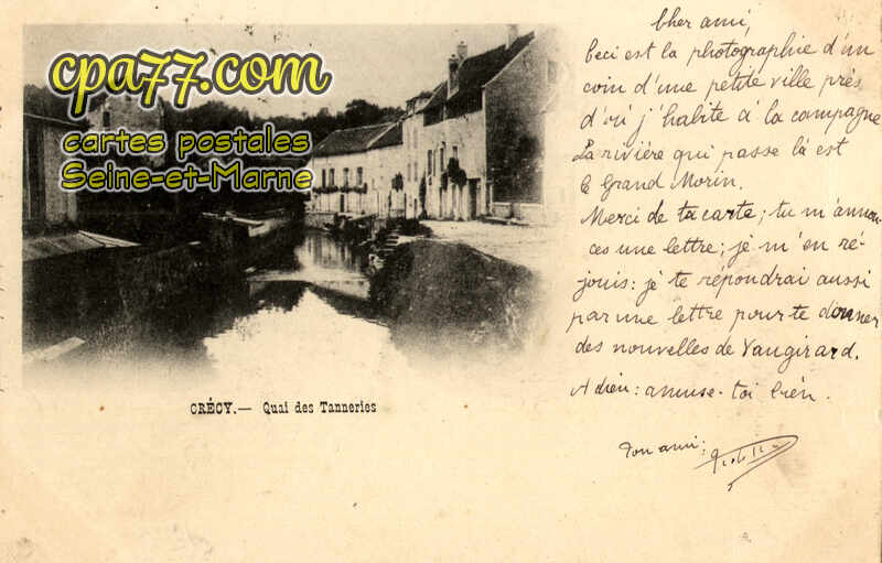 Crécy La Chapelle (Seine-et-Marne) - Quai des Tanneries