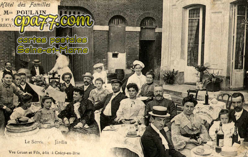 Crécy La Chapelle (Seine-et-Marne) - Hôtel des Familles – Le Service du Jardin