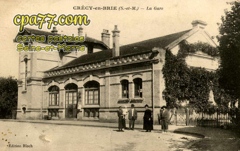 Crécy La Chapelle (Seine-et-Marne) - La Gare