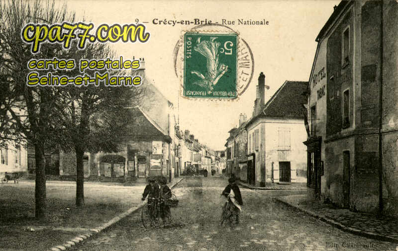 Crécy La Chapelle (Seine-et-Marne) - Rue Nationale