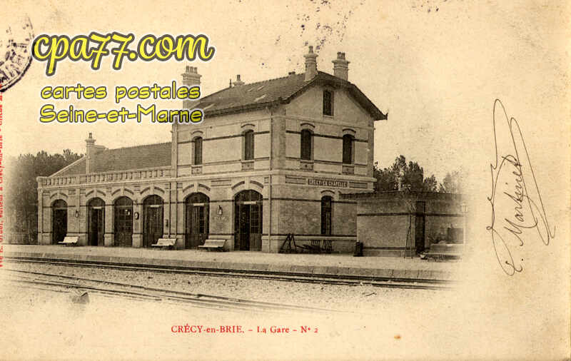 Crécy La Chapelle (Seine-et-Marne) - La Gare