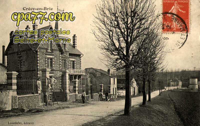 Crécy La Chapelle (Seine-et-Marne) - Avenue de Bel-Air – Porte de Meaux