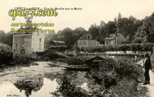Crécy La Chapelle (Seine-et-Marne) - Vue du Moulin sur le Morin
