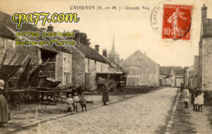 Crisenoy (Seine-et-Marne) - Grande Rue