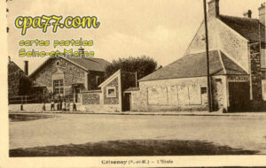 Crisenoy (Seine-et-Marne) - L&rsquo;Ecole