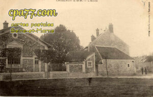 Crisenoy (Seine-et-Marne) - L&rsquo;Ecole